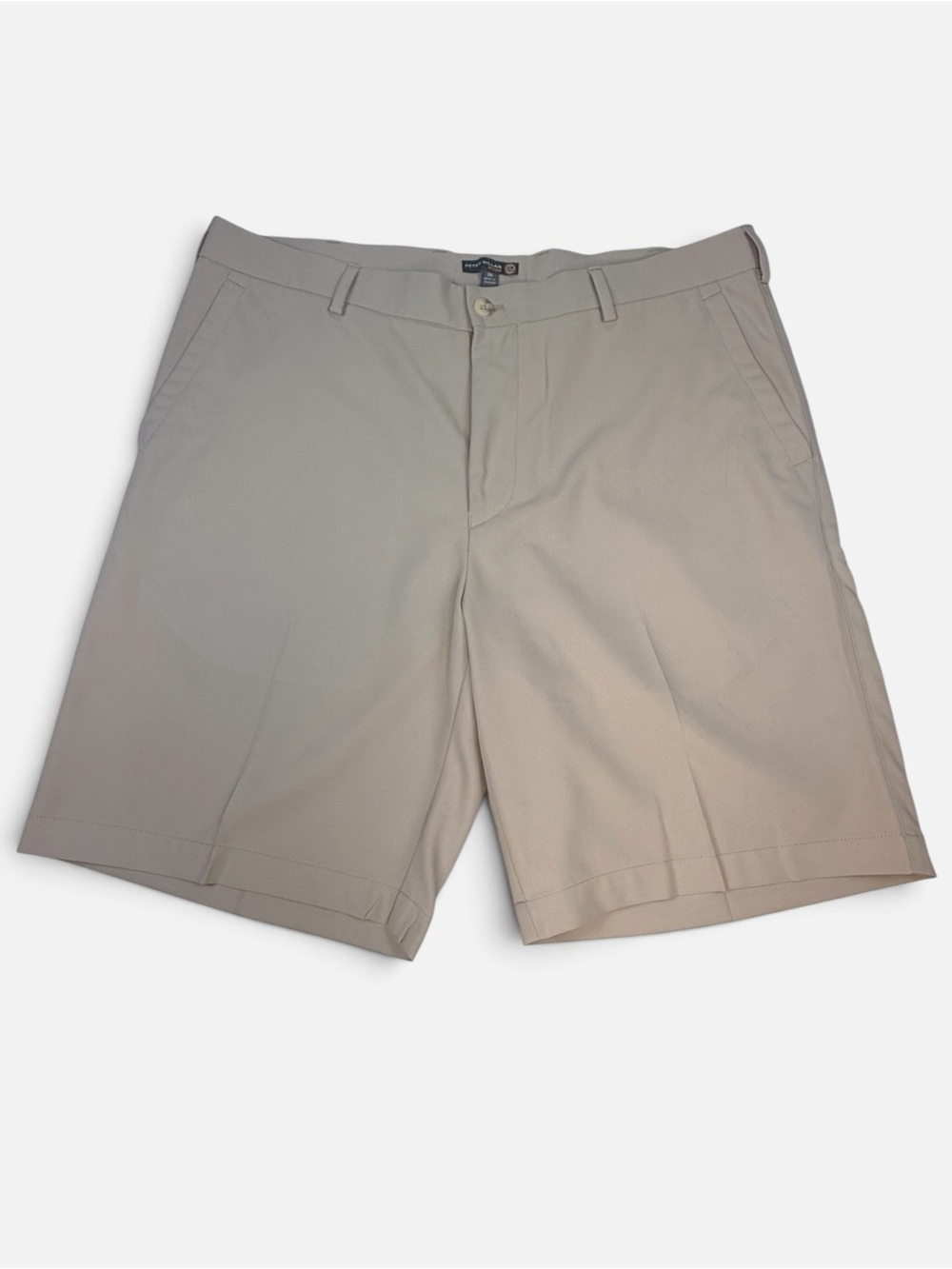 Peter Millar Wicking Golf Shorts Men’s 36 Khaki Performance Stretch - Picture 2 of 8